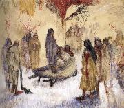 James Ensor Christ and the Lame USA oil painting artist
